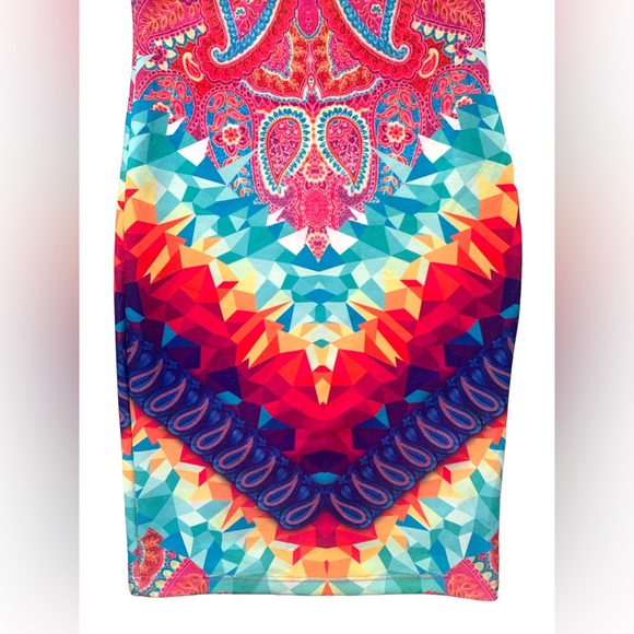 2/$25 UK2LA Colourful Body-con Dress - Picture 3 of 6